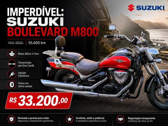 SUZUKI BOULEVARD M800 SUZUKI BOULEVARD M800